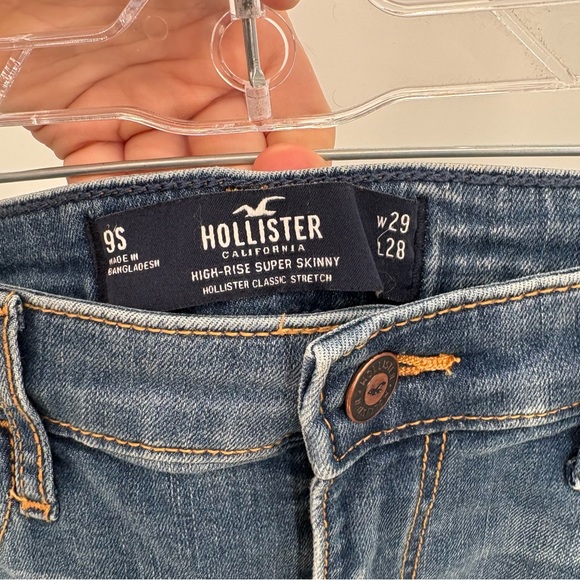 Hollister high‎ rise super skinny jeans 9/29 - Picture 5 of 5